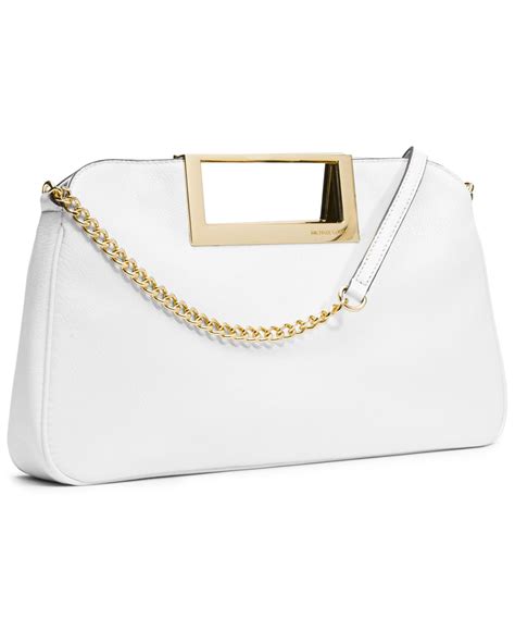 michael kors clutch berkley|michael kors women's white clutch.